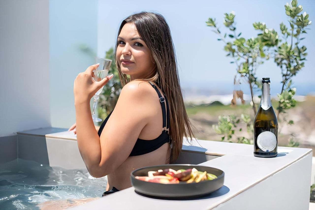 Vista Al Mar Santorini Villa Pýrgos Dış mekan fotoğraf